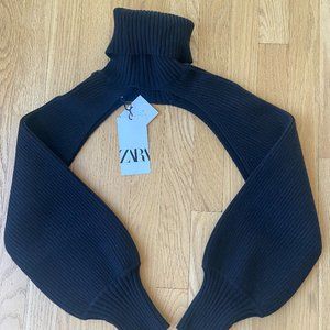 Black Knit Shrug ZARA